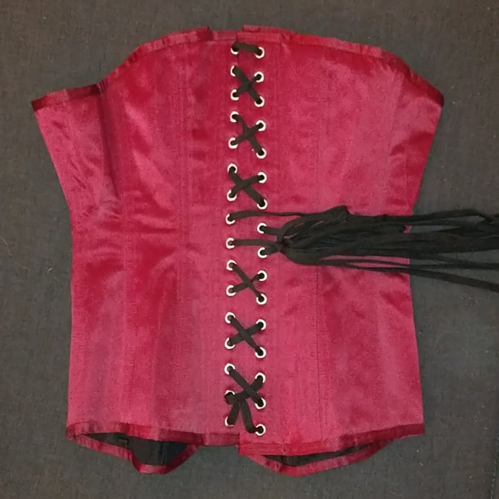 Corset Story Size 32 New Without Tags Burgundy